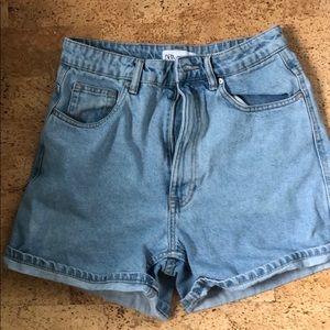 Zara jean shorts